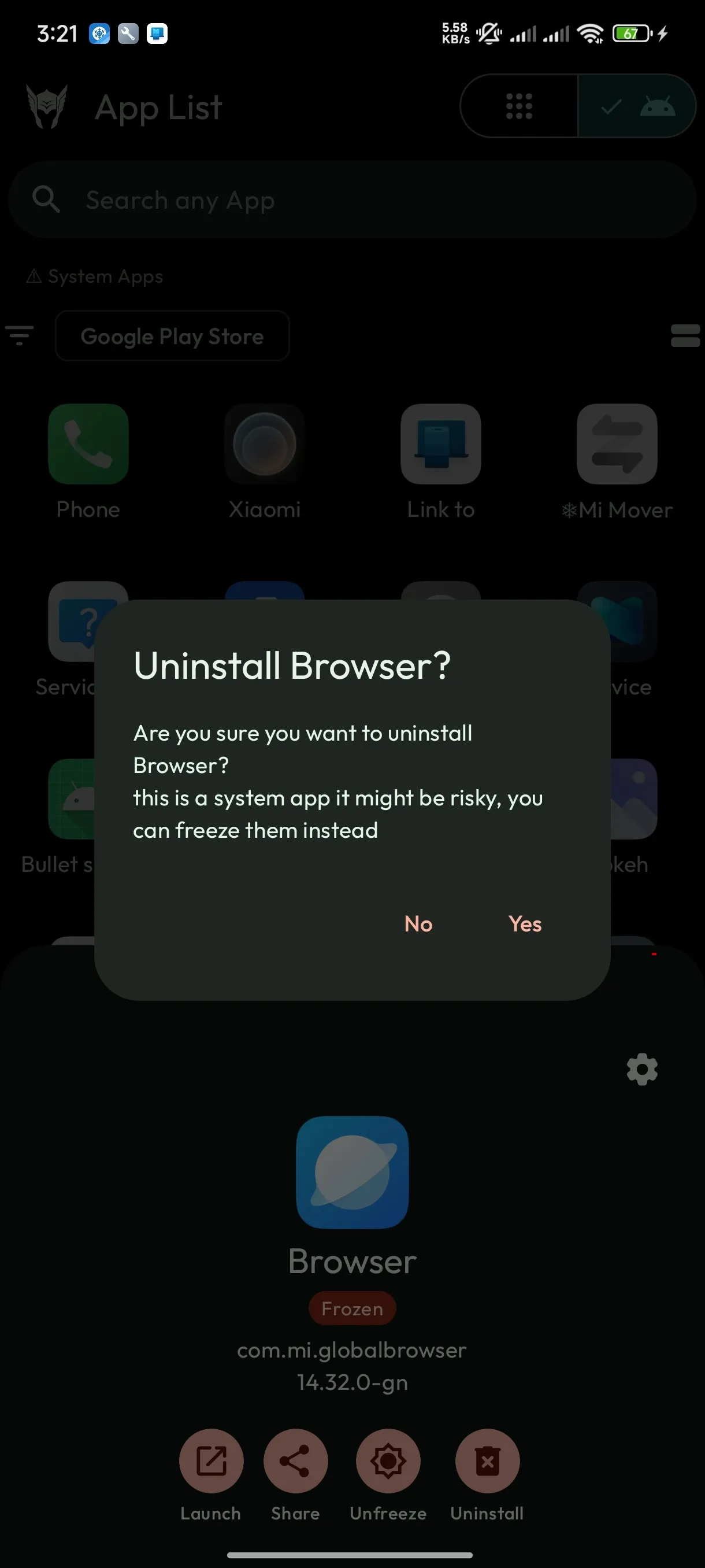 Thor - App Manager | Indus Appstore | Screenshot