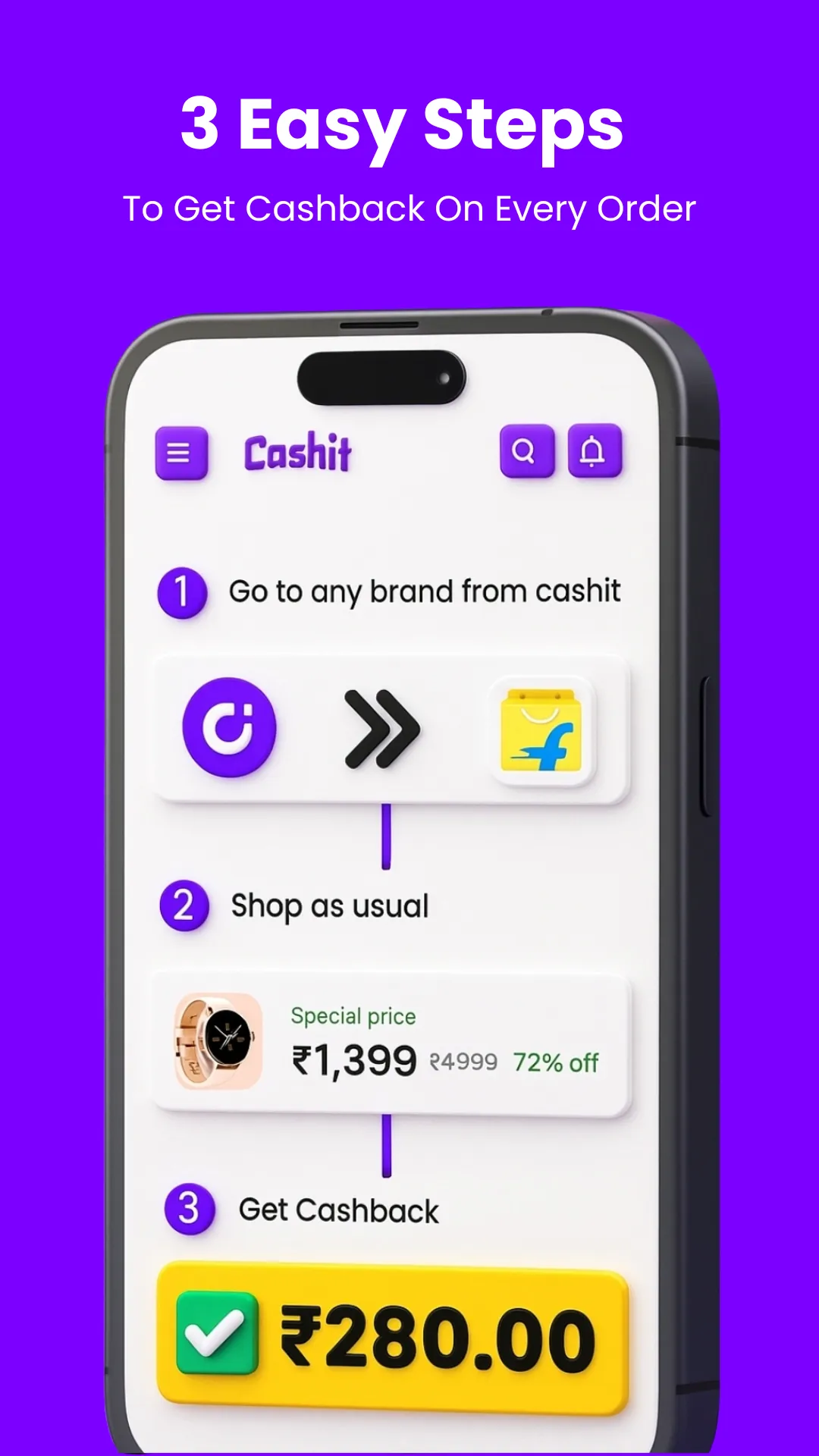 Cashit - Rewards & Coupons | Indus Appstore | Screenshot