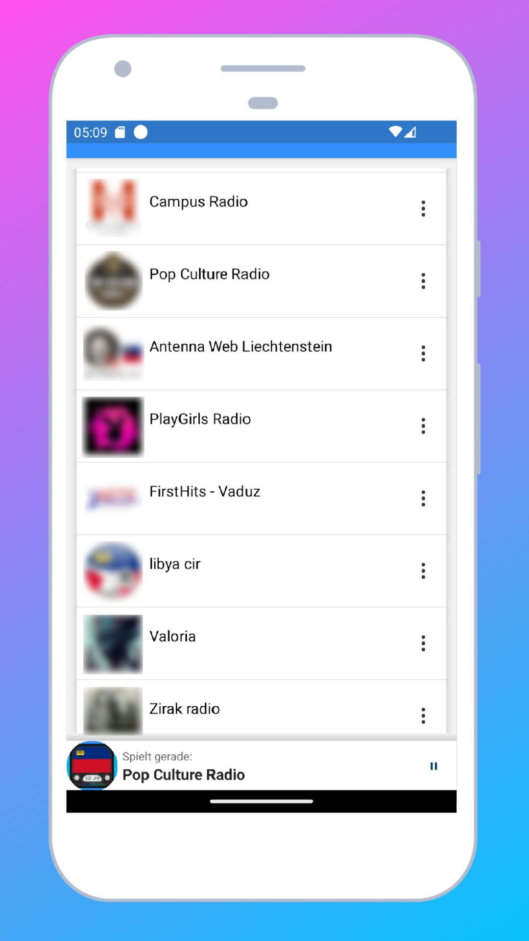 Radio Liechtenstein + Radio FM | Indus Appstore | Screenshot