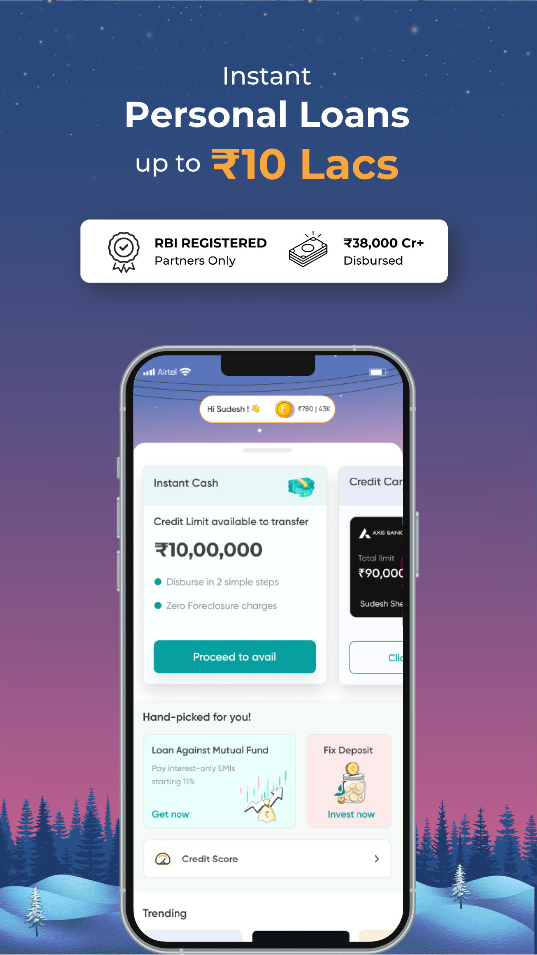 Quick, Easy Personal Loan Fibe | Indus Appstore | Screenshot