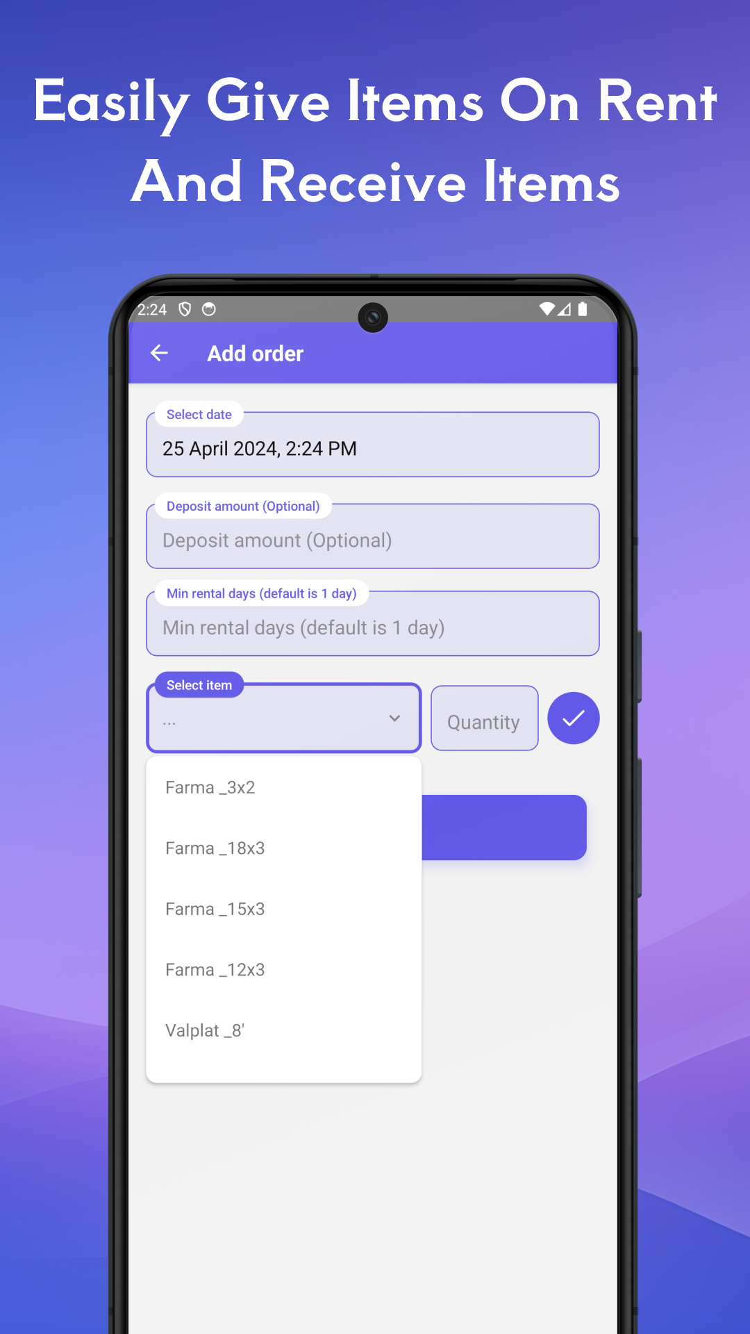 Modern Munimji: Rental invoice Billing App | Indus Appstore | Screenshot