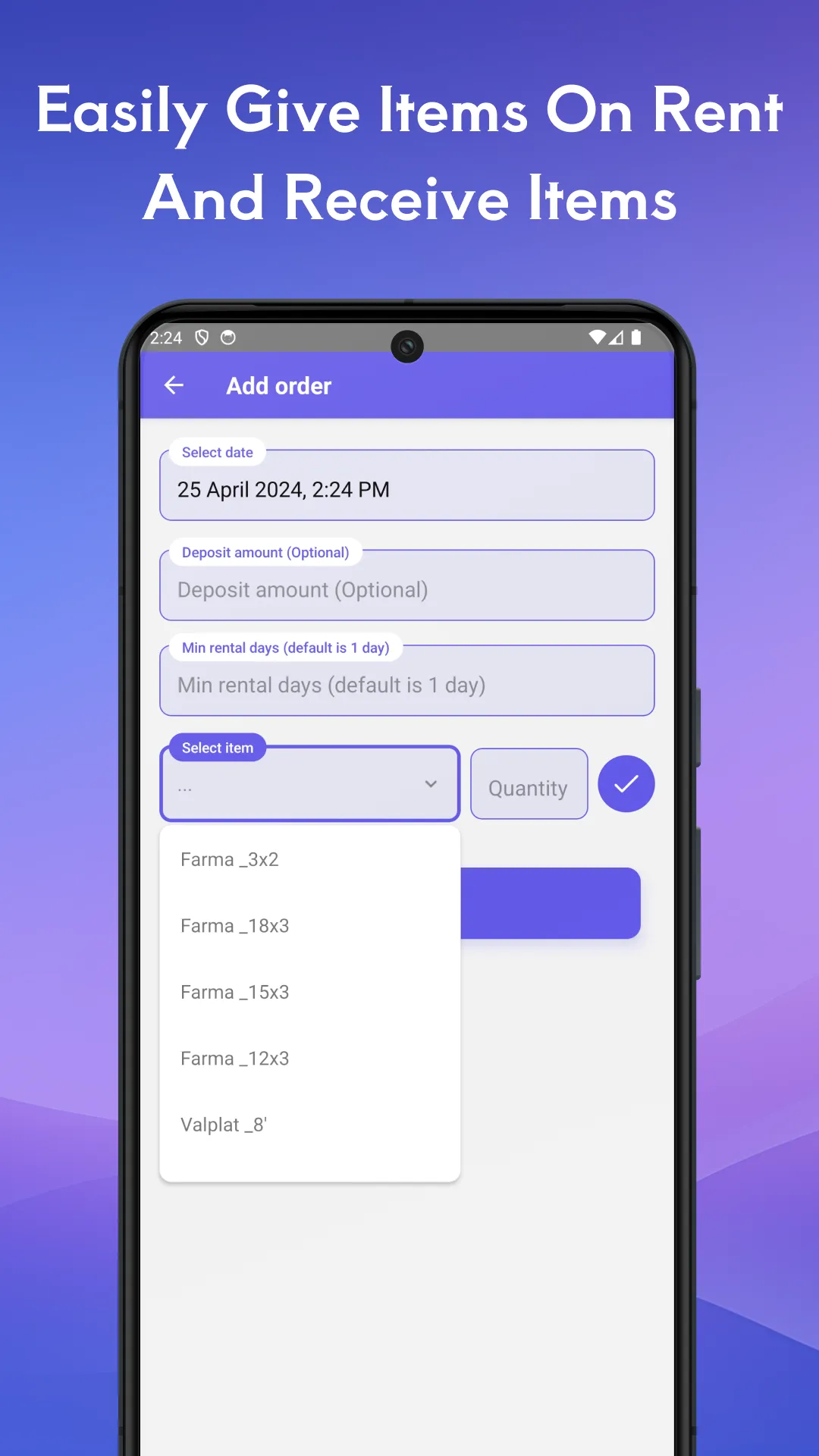 Modern Munimji: Rental invoice Billing App | Indus Appstore | Screenshot