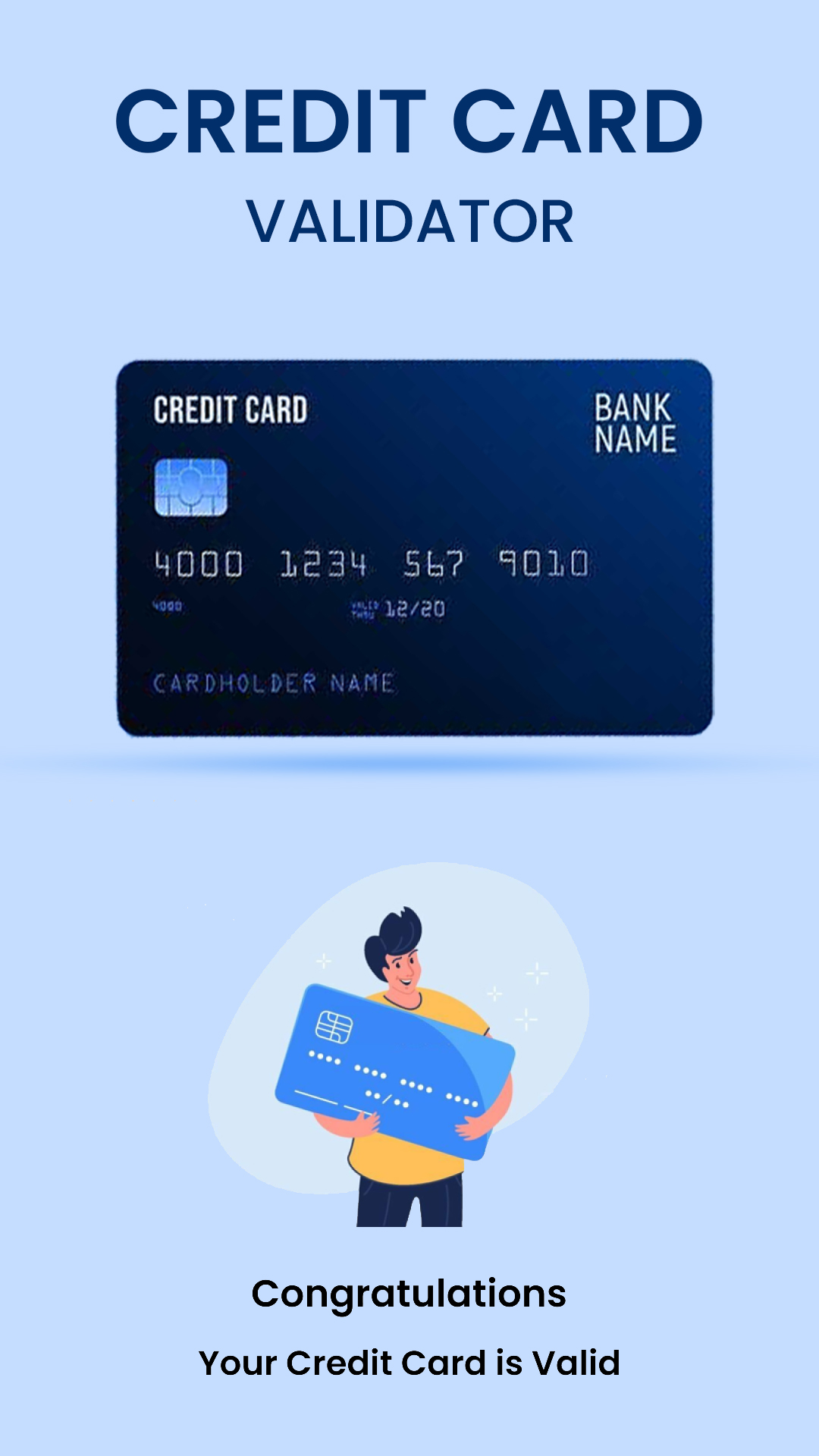 Credit card Validator Online | Indus Appstore | Screenshot