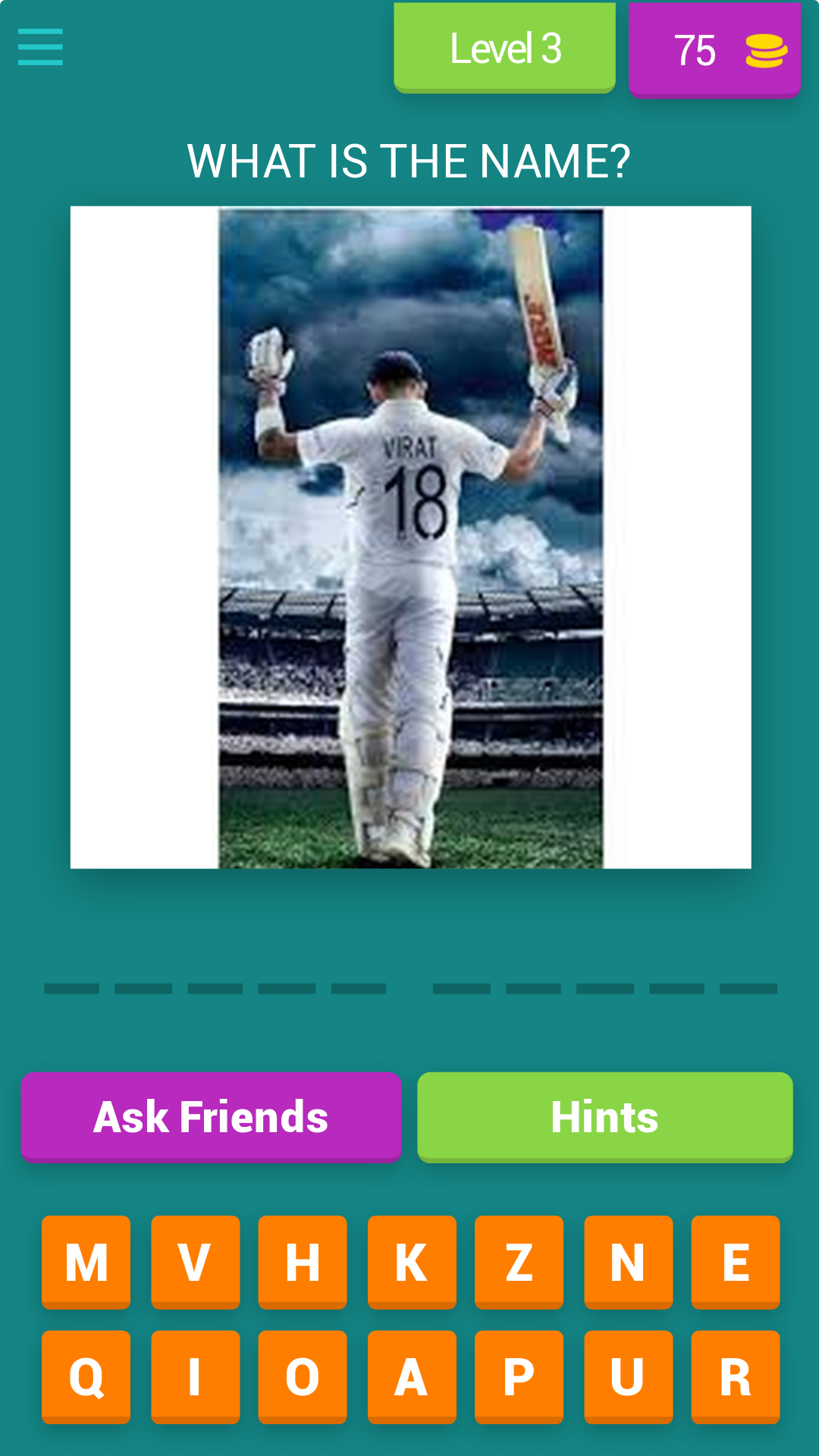 Indian Cricket Quiz | Indus Appstore | Screenshot