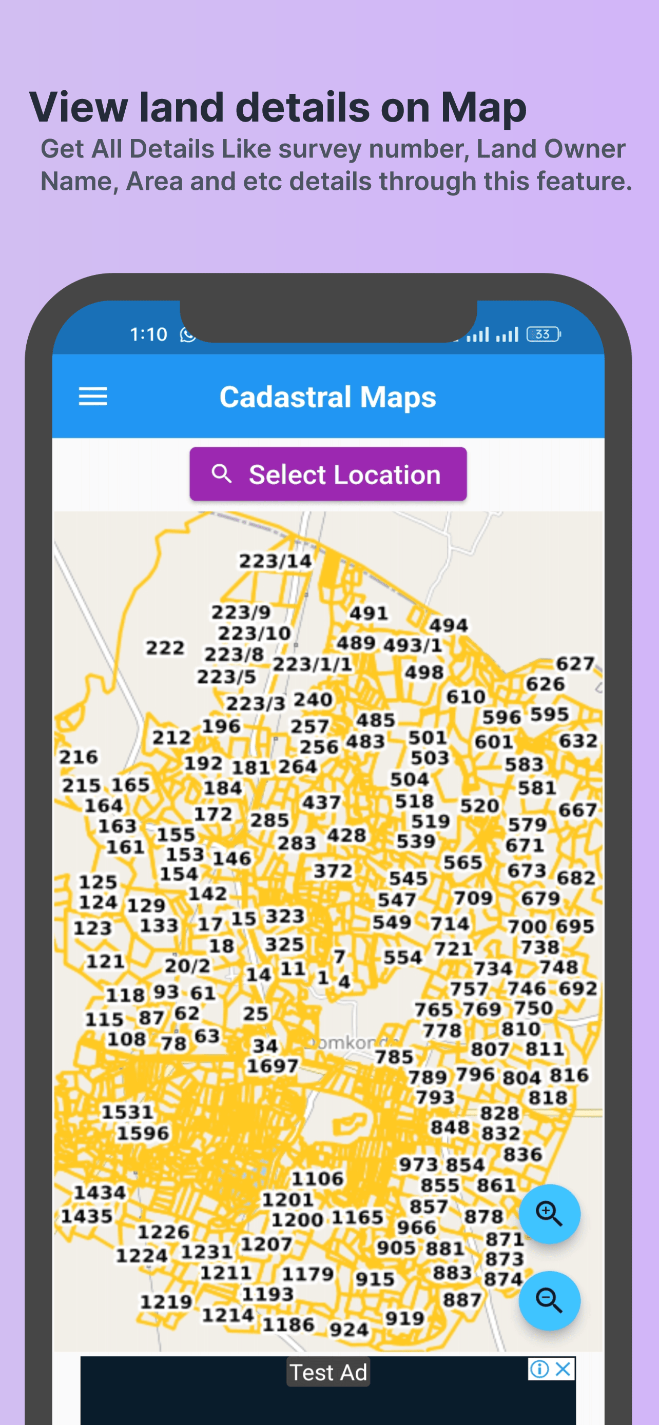 LandSnap: Telangana Dharani Records | Indus Appstore | Screenshot