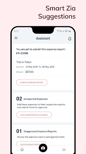 Zoho Expense - Expense Reports | Indus Appstore | Screenshot