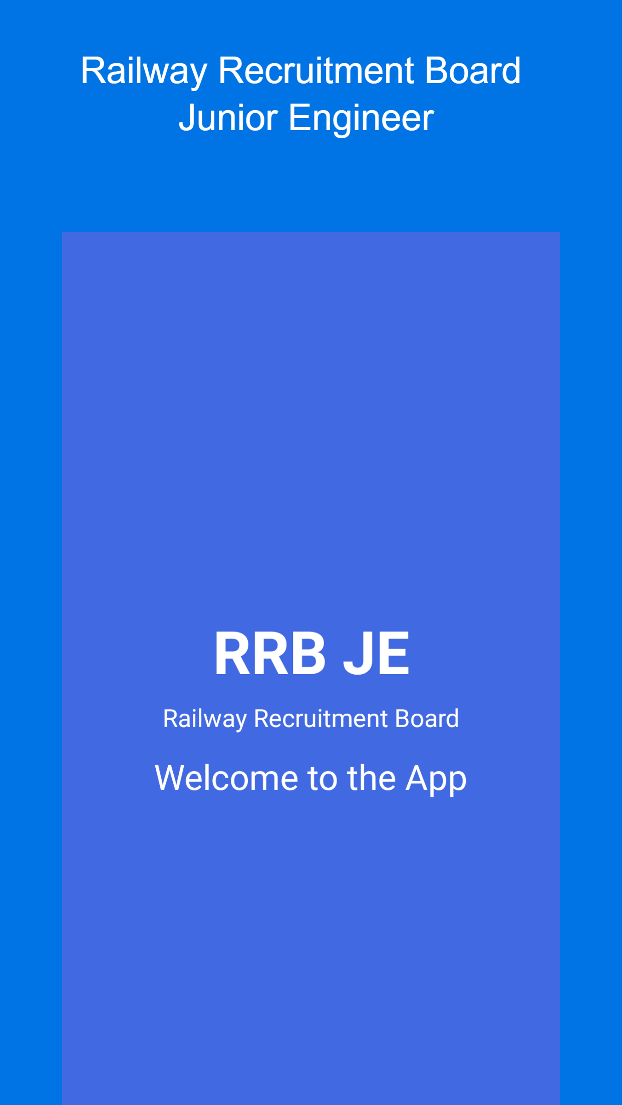 RRB JE Preparation | Indus Appstore | Screenshot