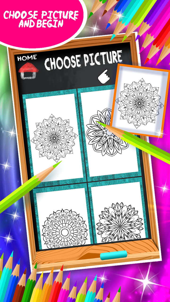 Mandala Coloring Book | Indus Appstore | Screenshot