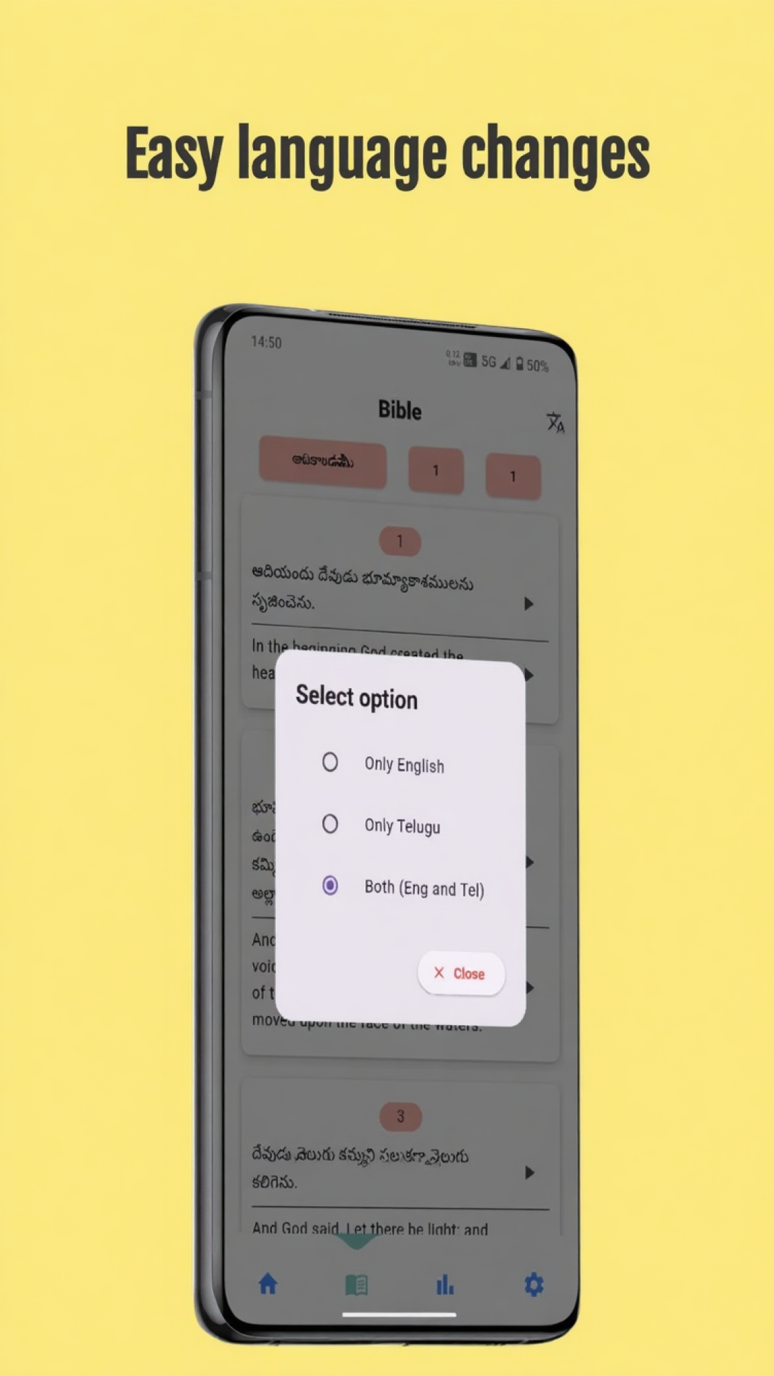 Telugu-Bible Offline | Indus Appstore | Screenshot