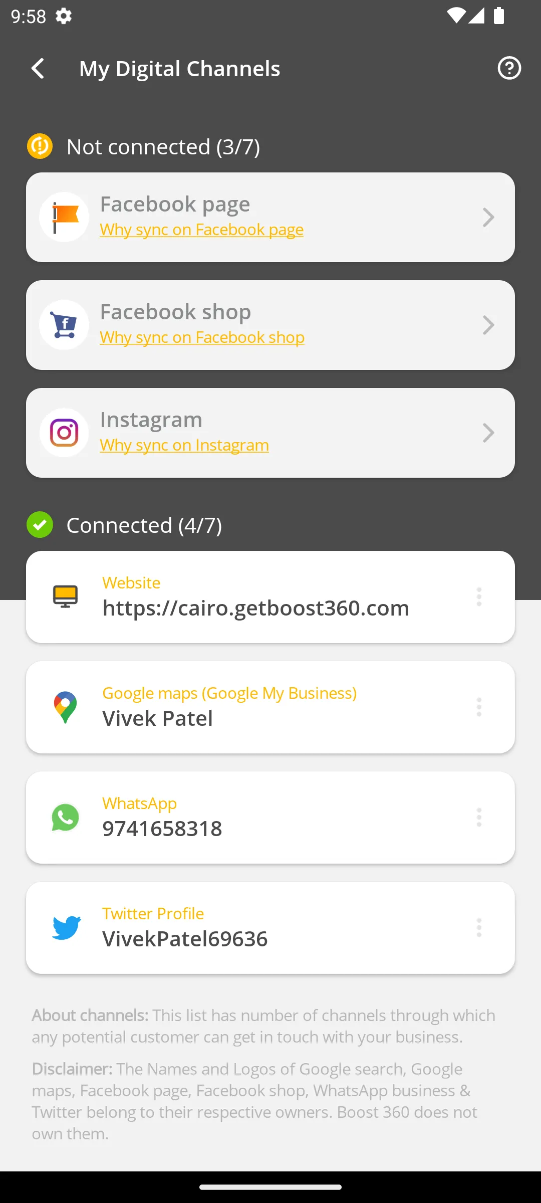 Boost 360: Create a Website | Indus Appstore | Screenshot