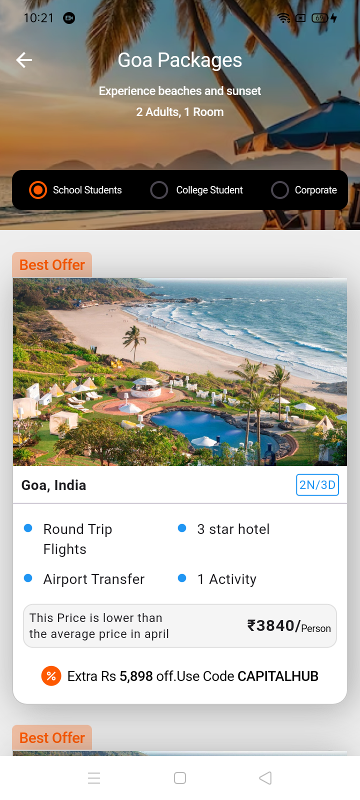 YesGo Travel | Indus Appstore | Screenshot