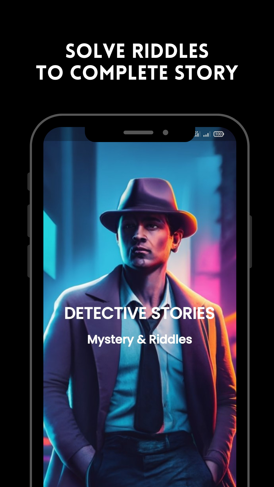 Detective Stories & Riddles | Indus Appstore | Screenshot