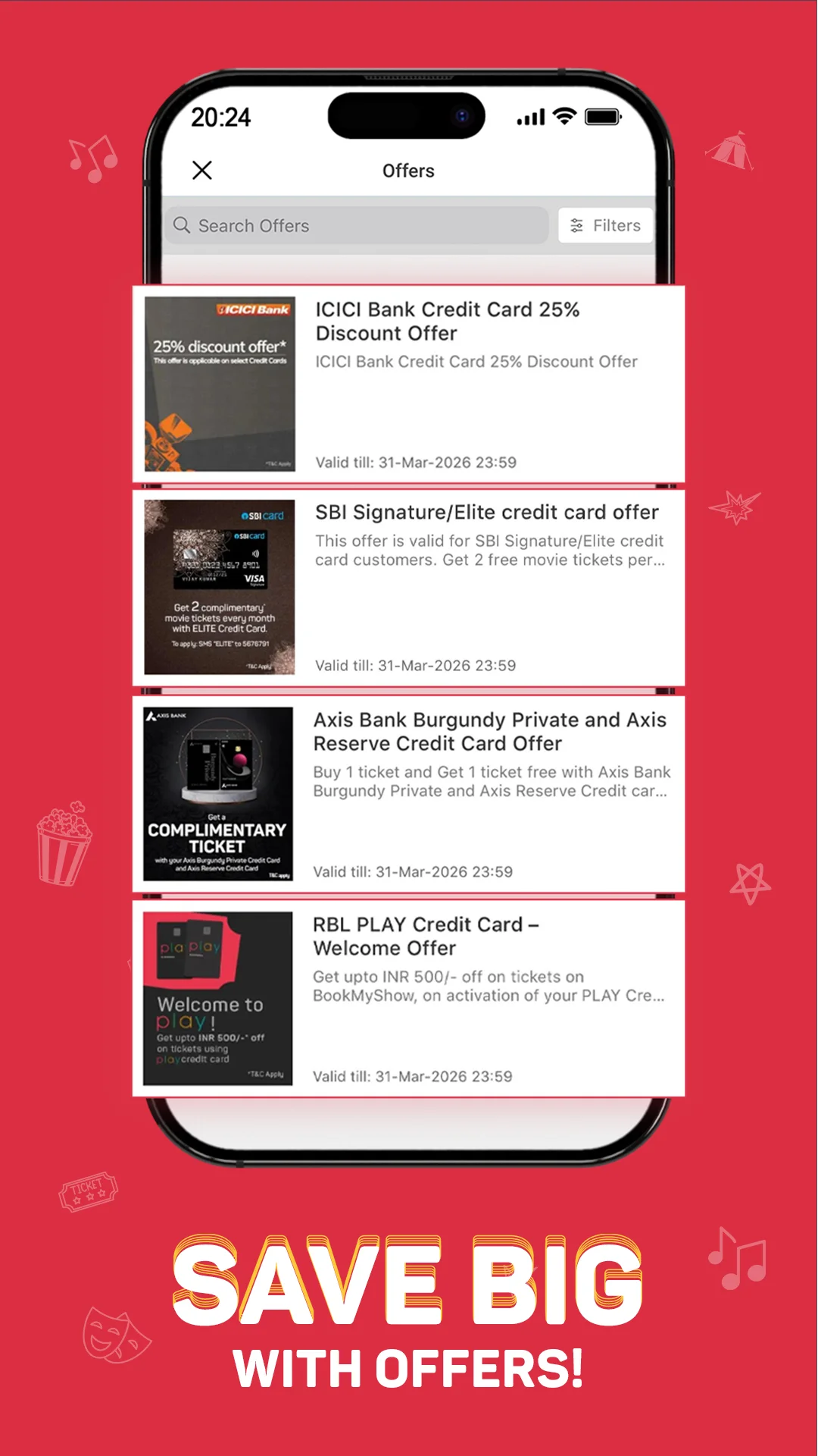BookMyShow | Movies & Events | Indus Appstore | Screenshot