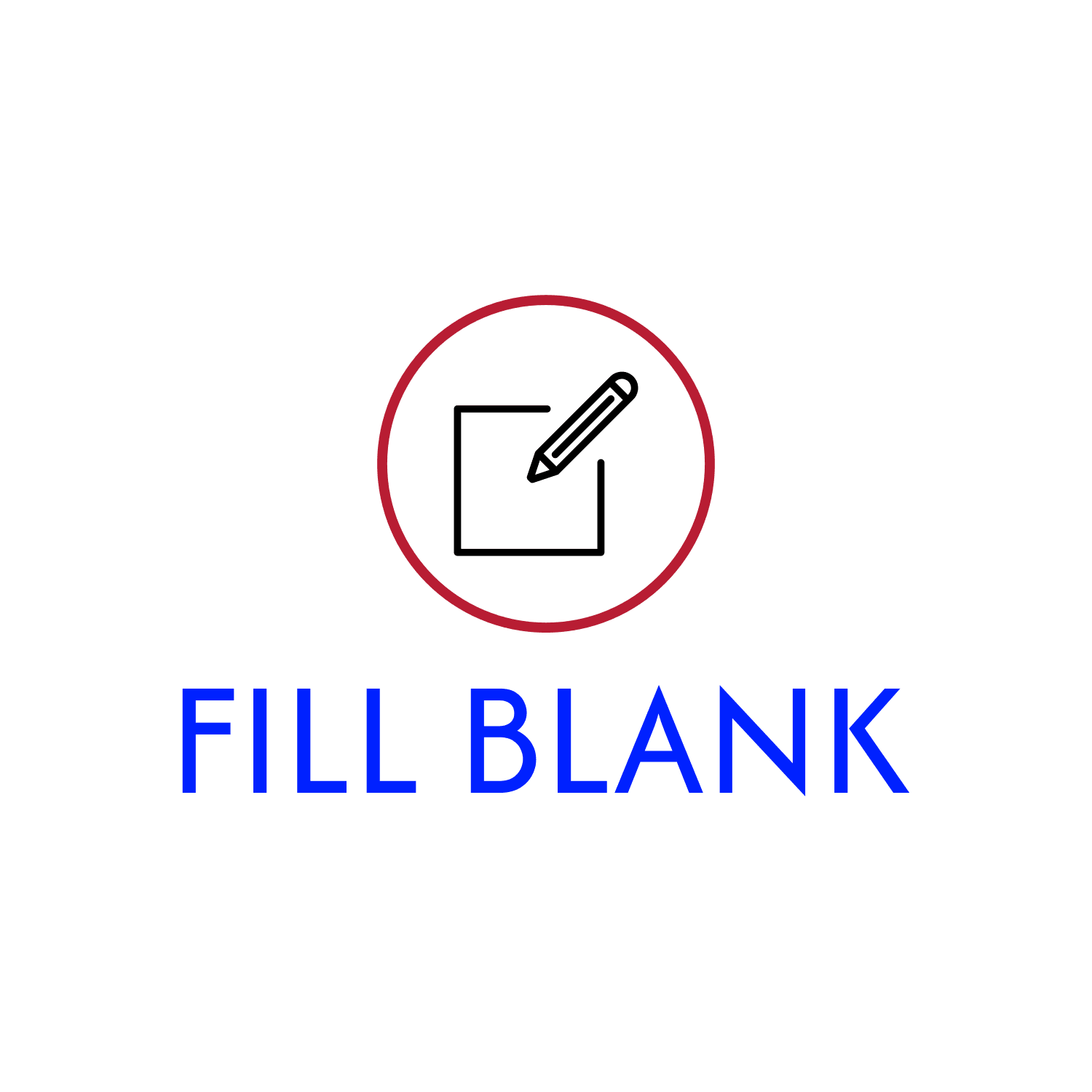 FILL BLANK | Indus Appstore | App Icon