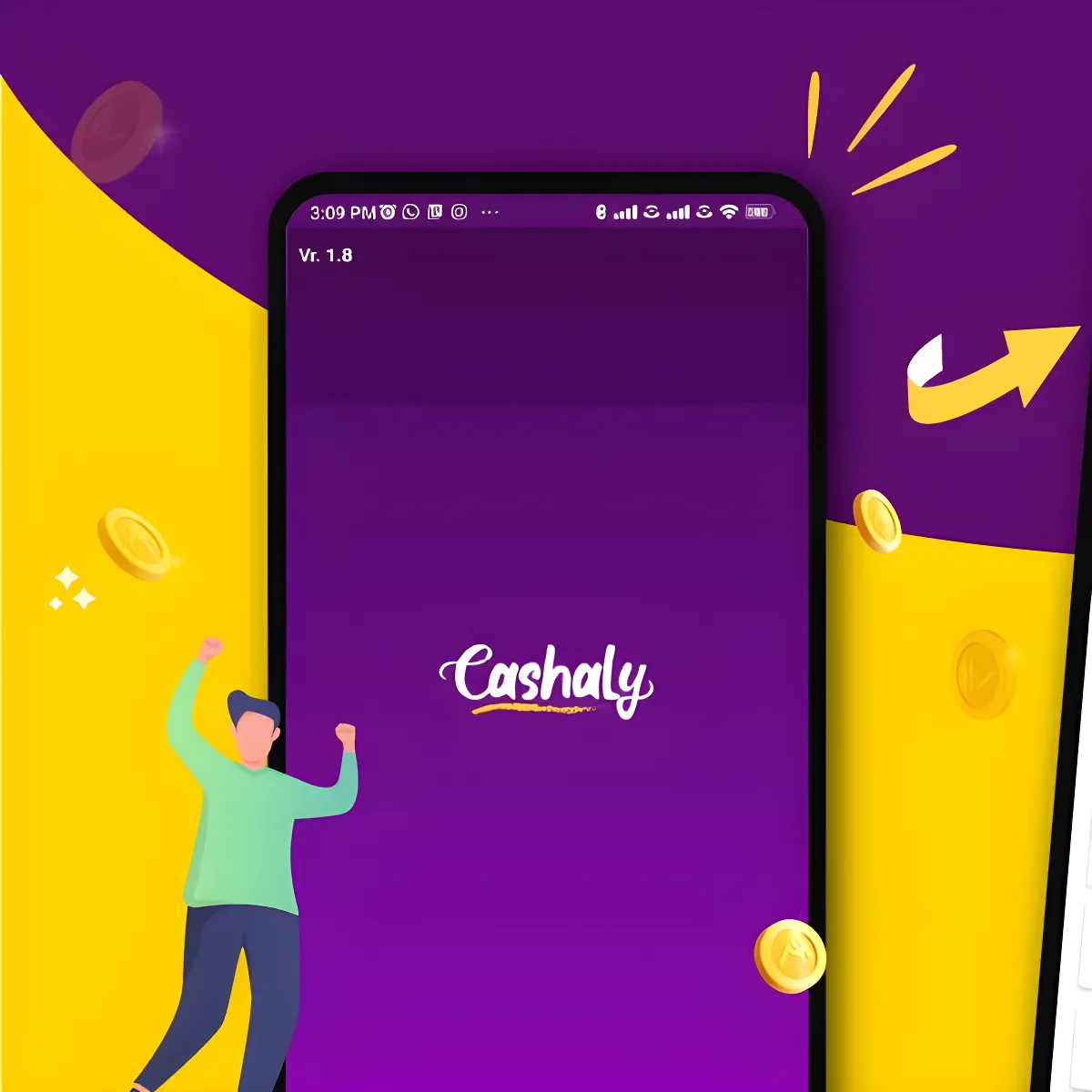 Cashaly: Cashback & Coupons | Indus Appstore | Screenshot