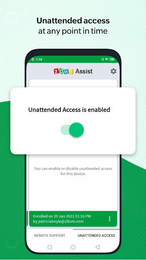 Customer App - Zoho Assist | Indus Appstore | Screenshot