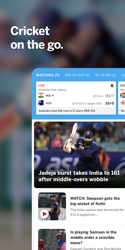 ESPNcricinfo - Live Cricket | Indus Appstore | Screenshot