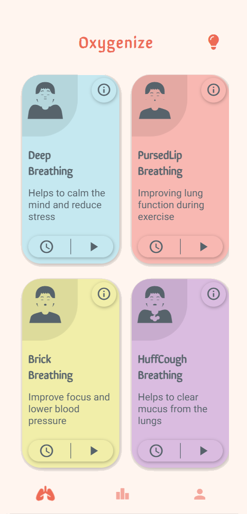 Oxygenize - AI-Powered Guided Breathing Exercises | Indus Appstore | Screenshot