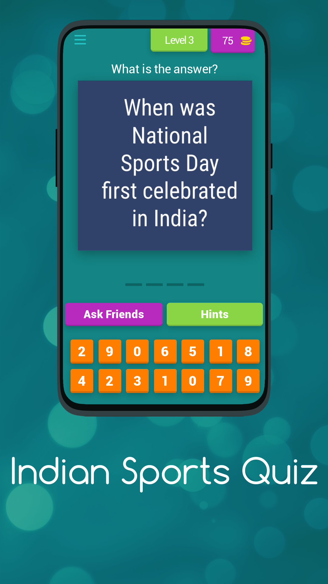 Indian Sports Quiz | Indus Appstore | Screenshot