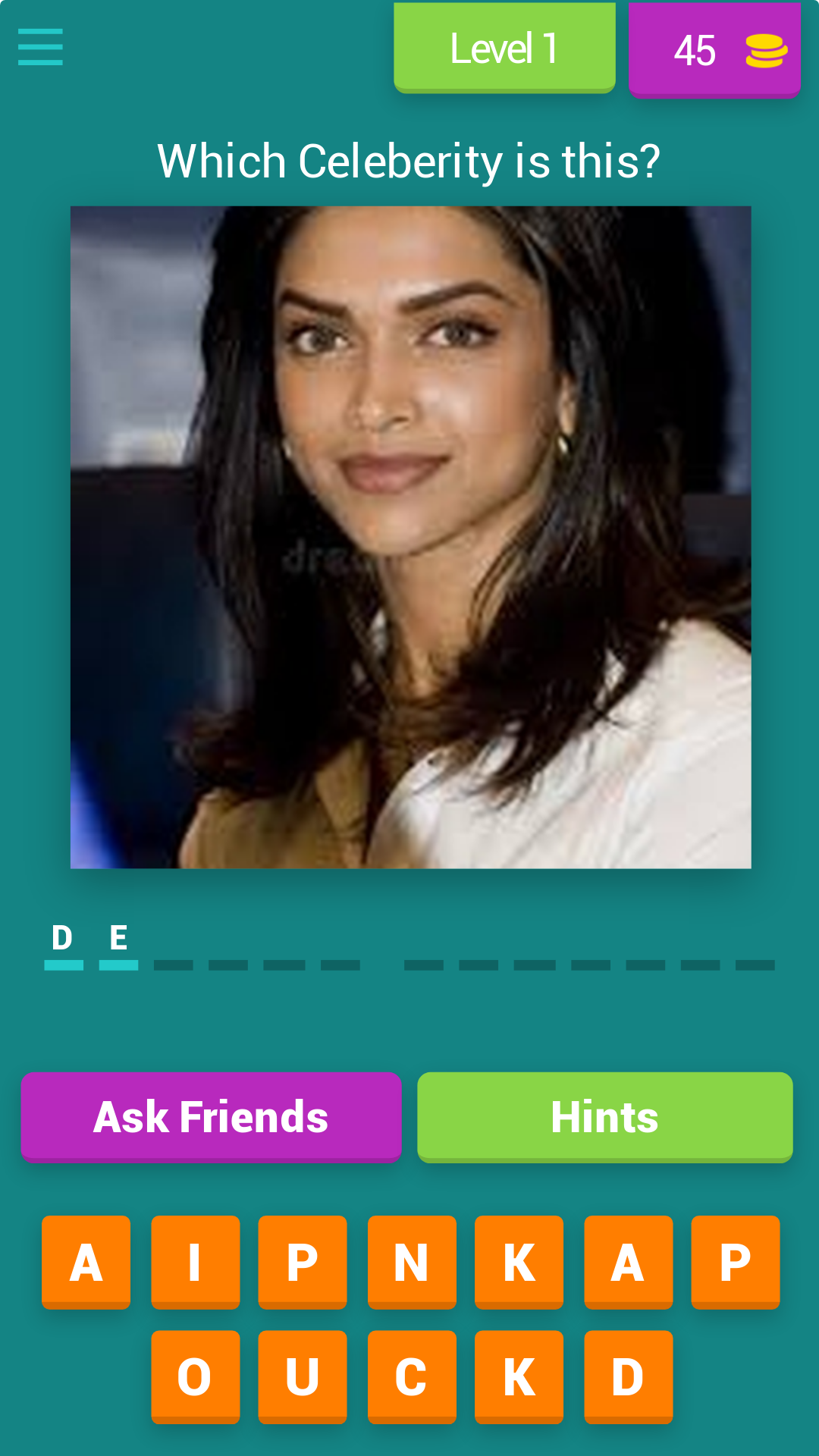 Celeb Trivia Challenge | Indus Appstore | Screenshot