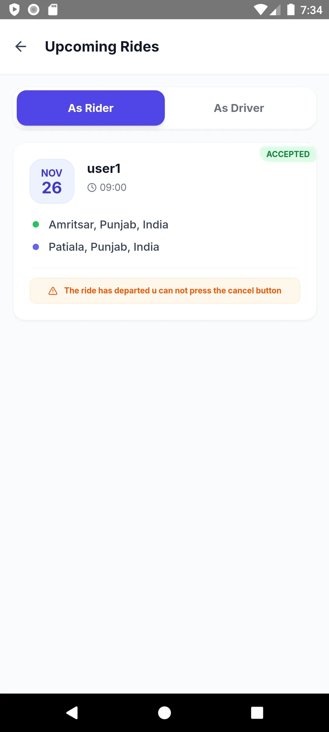 Carpoo – Daily Carpool & Ride Share | Indus Appstore | Screenshot