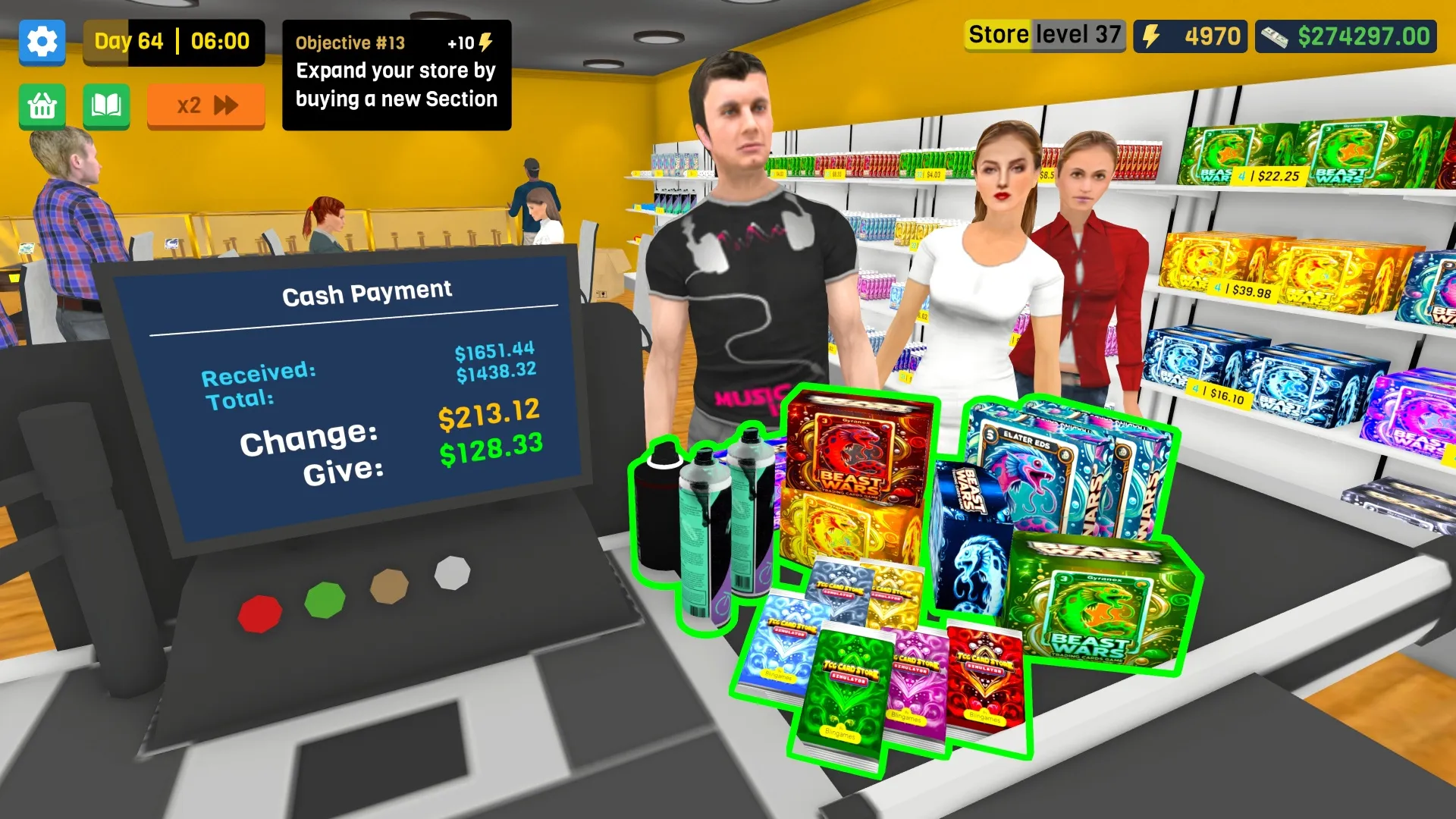 TCG Card Store Simulator 3D | Indus Appstore | Screenshot