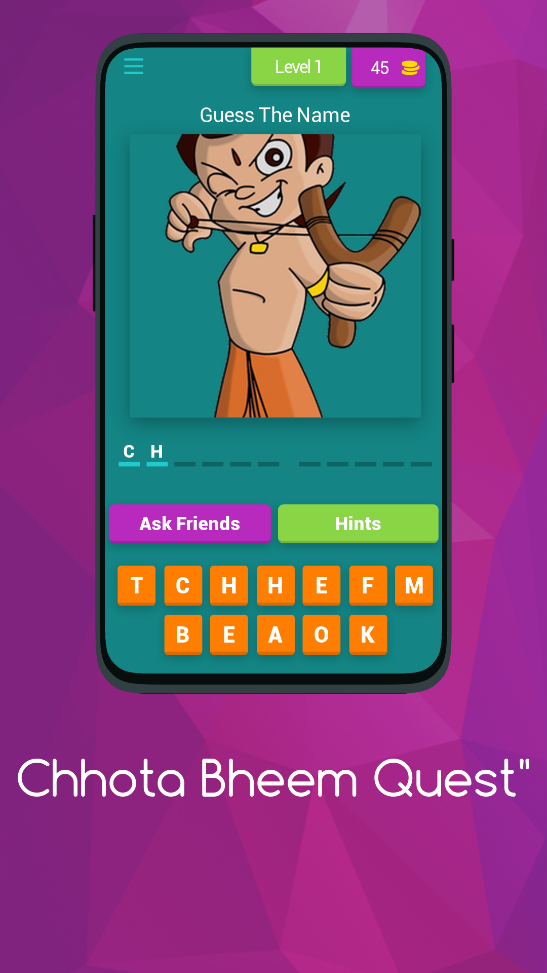 Chhota Bheem Quest Trivia Game | Indus Appstore | Screenshot