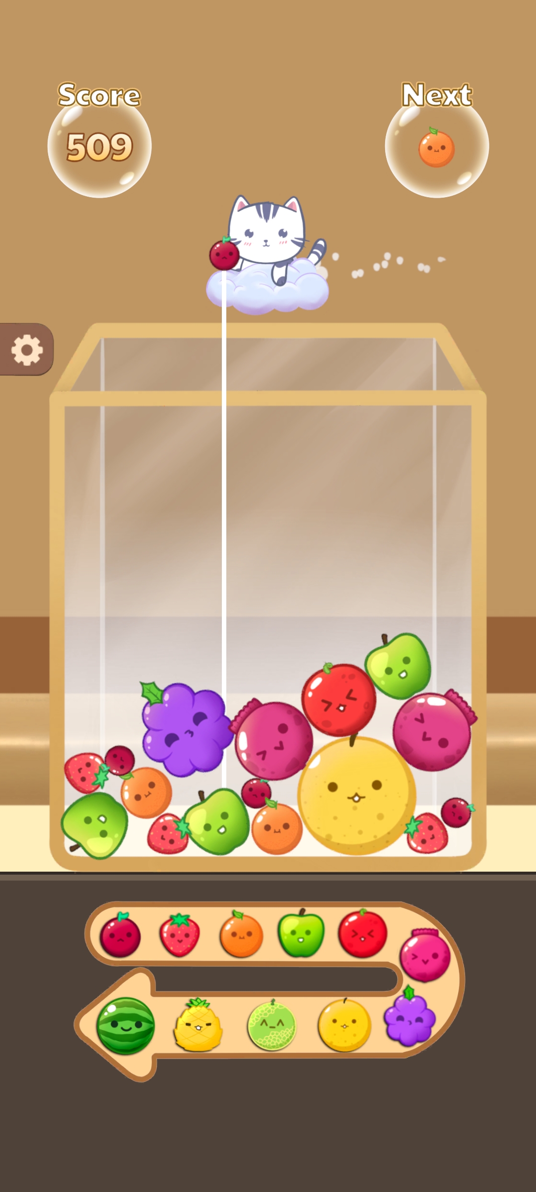 Suika x Watermelon Game: Kitty | Indus Appstore | Screenshot