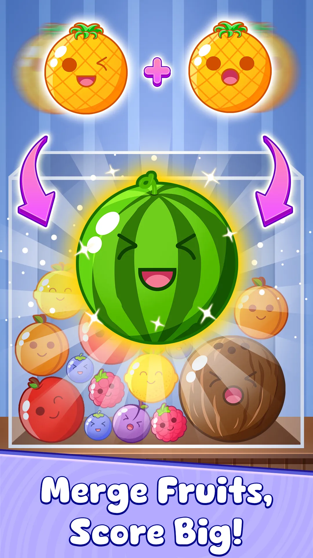 Fruit Merge : Juicy Drop Fun | Indus Appstore | Screenshot