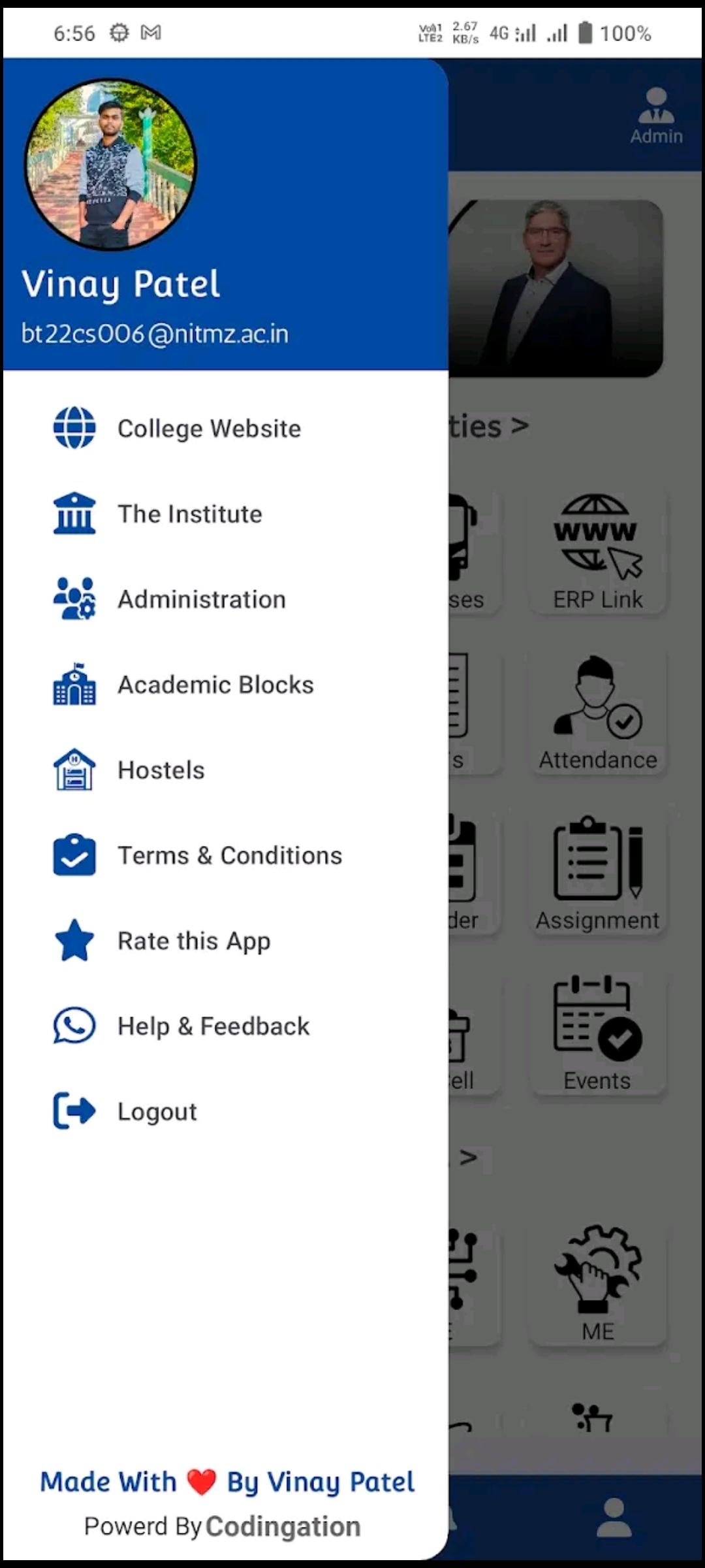 NIT-MZ : Student App | Indus Appstore | Screenshot