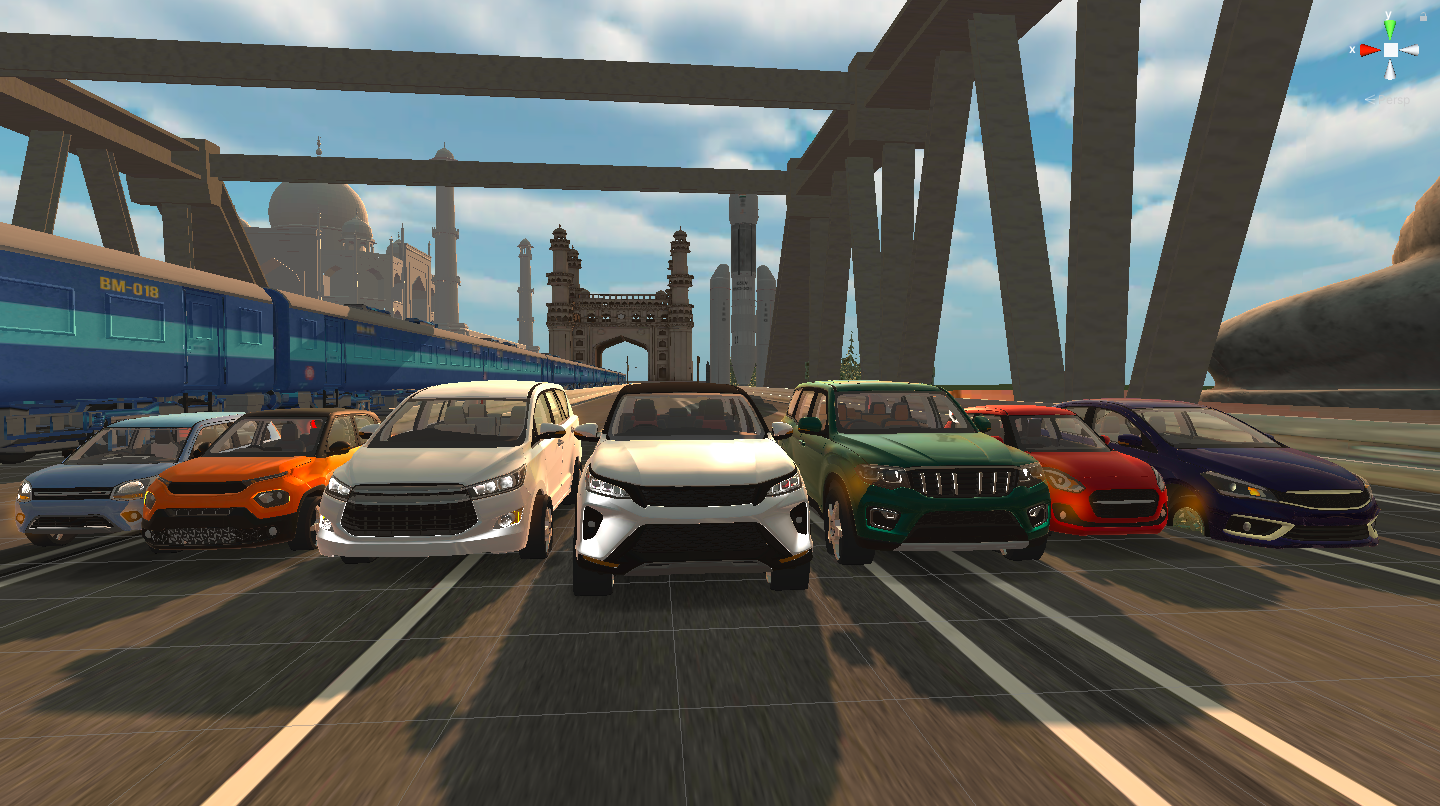 INDIAN CAR TRAFFIC DRIVING SIM 3D | Indus Appstore | Screenshot