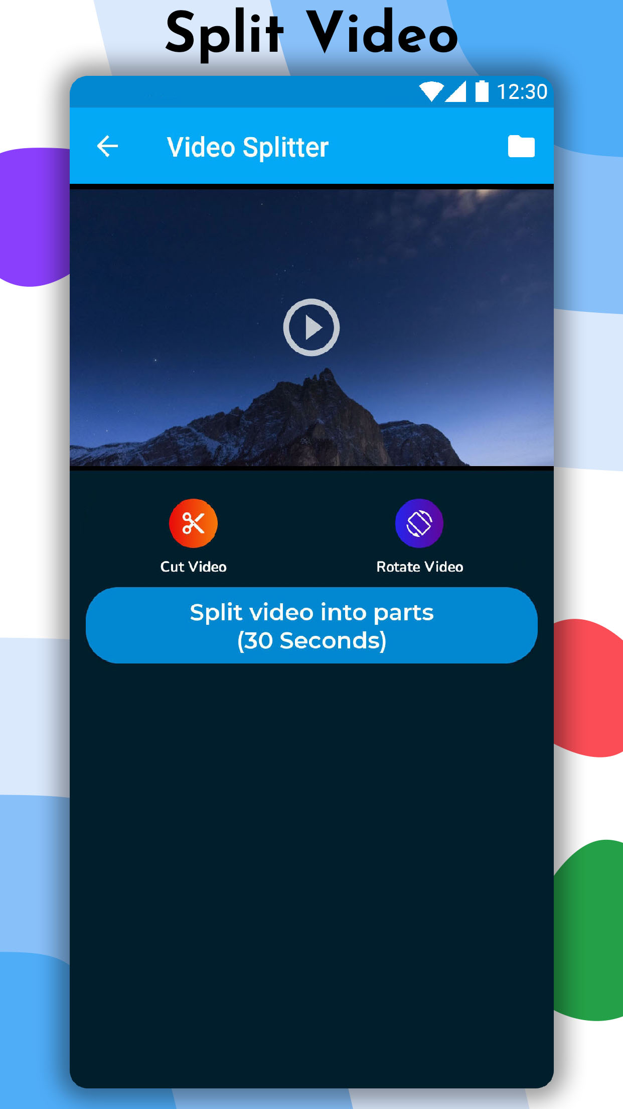 Video Splitter: trim video | Indus Appstore | Screenshot