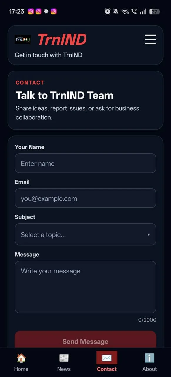 TrnIND | Indus Appstore | Screenshot