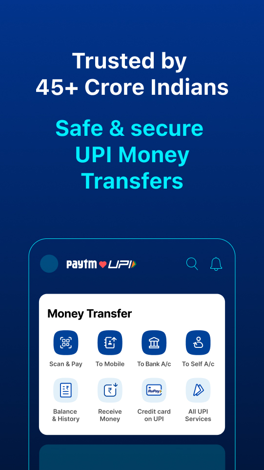 Paytm: Secure UPI Payments | Indus Appstore | Screenshot