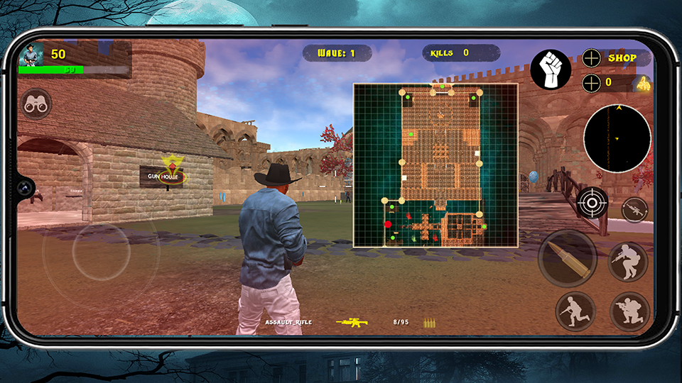 Zombie Hunter | Indus Appstore | Screenshot