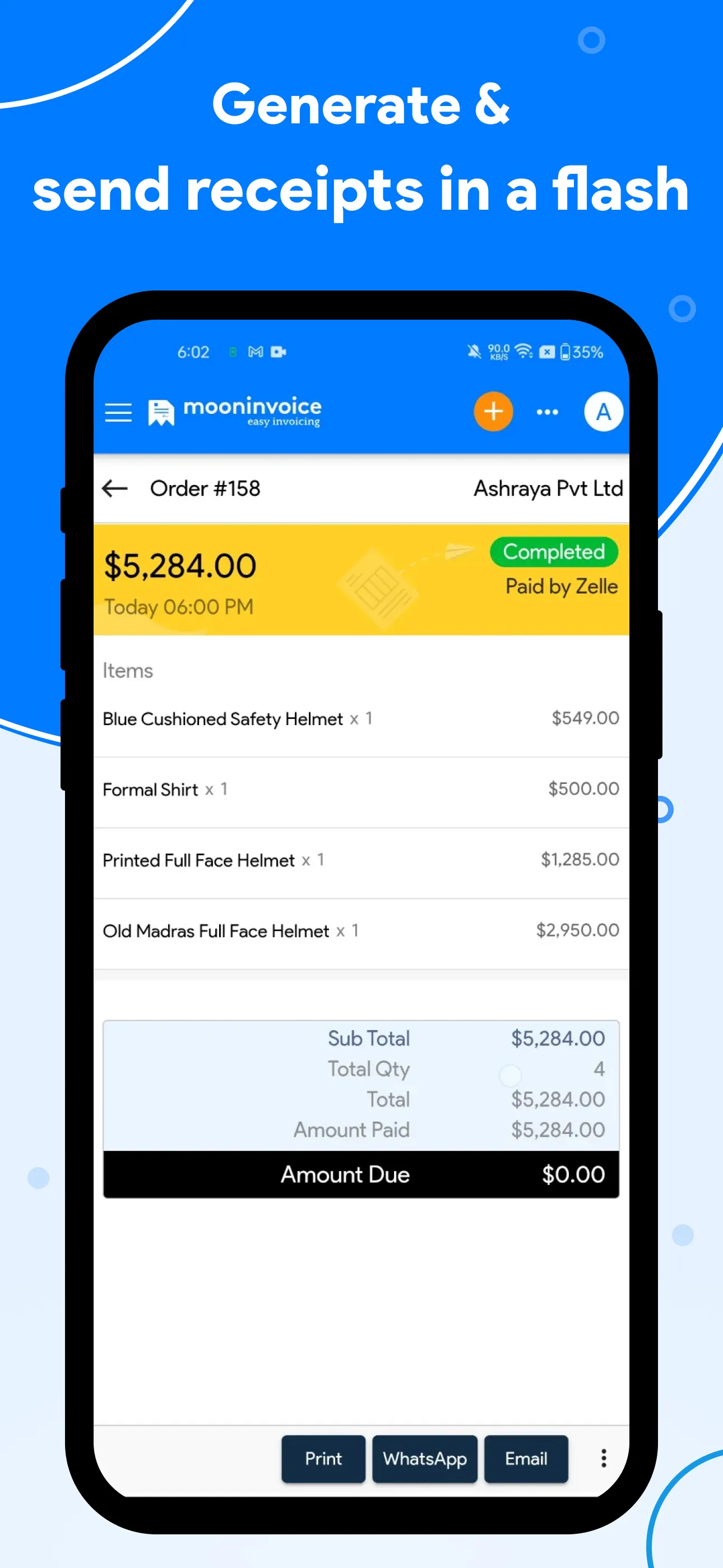POS Billing System App by Moon | Indus Appstore | Screenshot