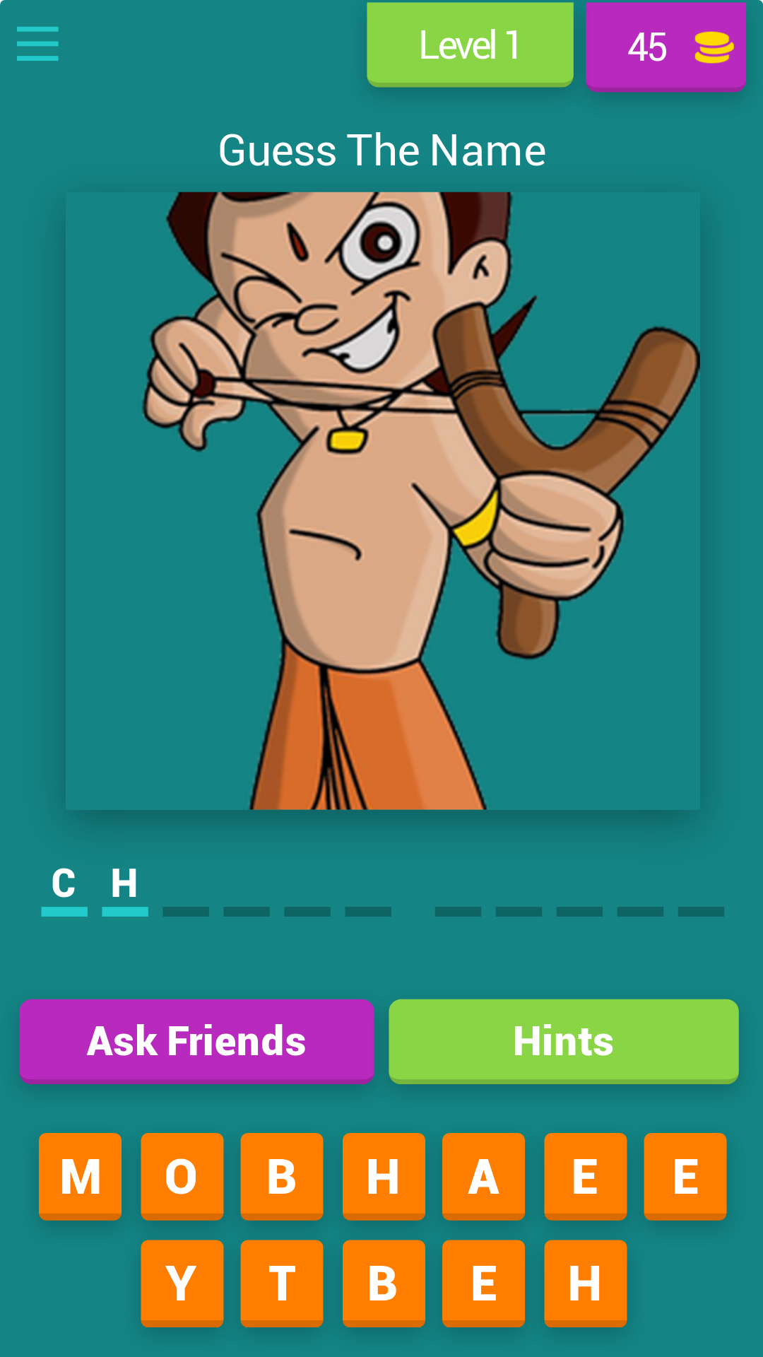 Chhota Bheem Quest Trivia Game | Indus Appstore | Screenshot