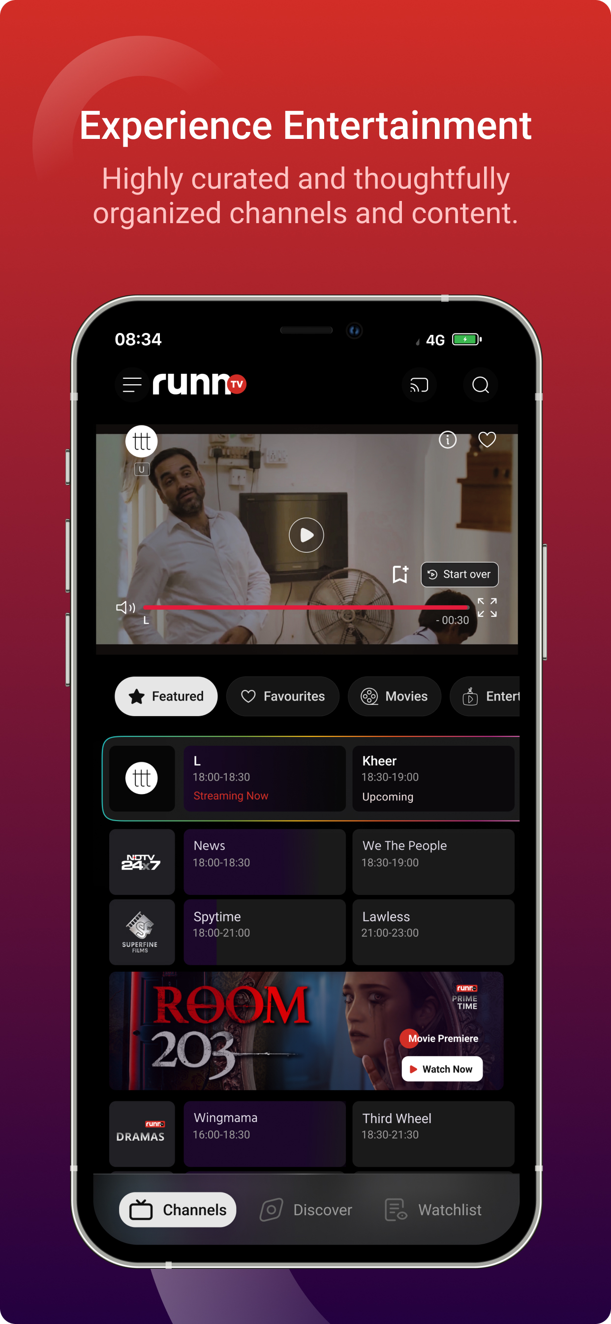 RunnTV - Movies, Short Films, Music & More | Indus Appstore | Screenshot