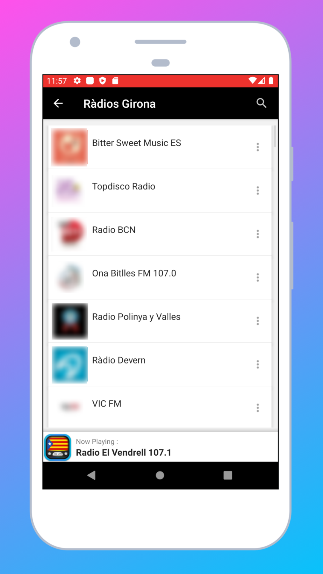 Radio Catalonia + Radio Online | Indus Appstore | Screenshot