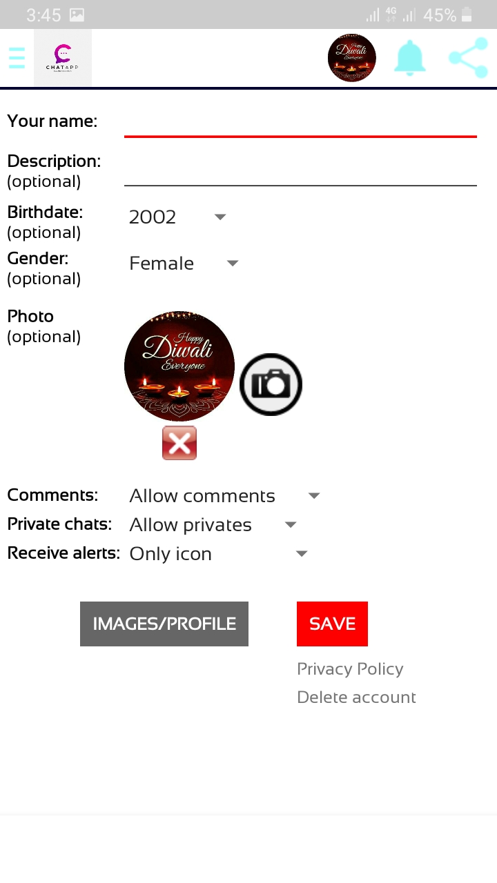 Chat app | Indus Appstore | Screenshot