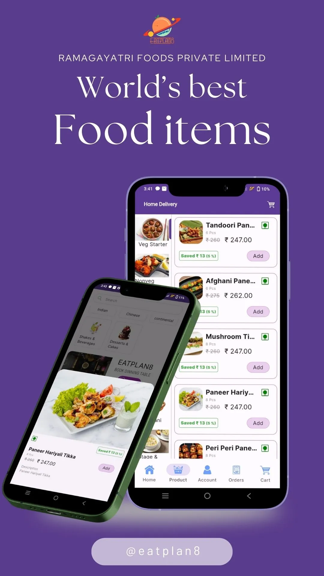 Eatplan8 | Indus Appstore | Screenshot