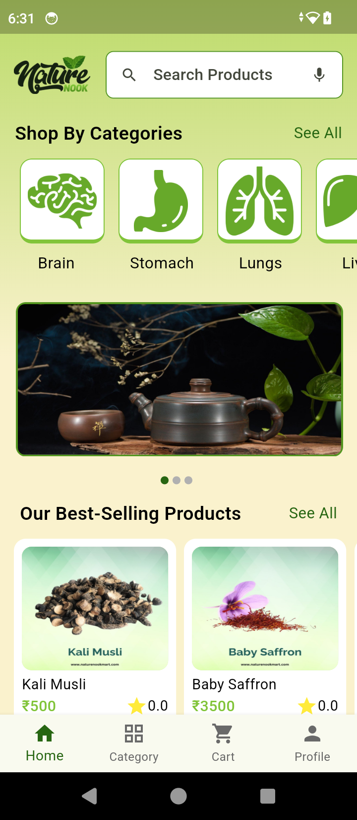 Naturenook Mart | Indus Appstore | Screenshot