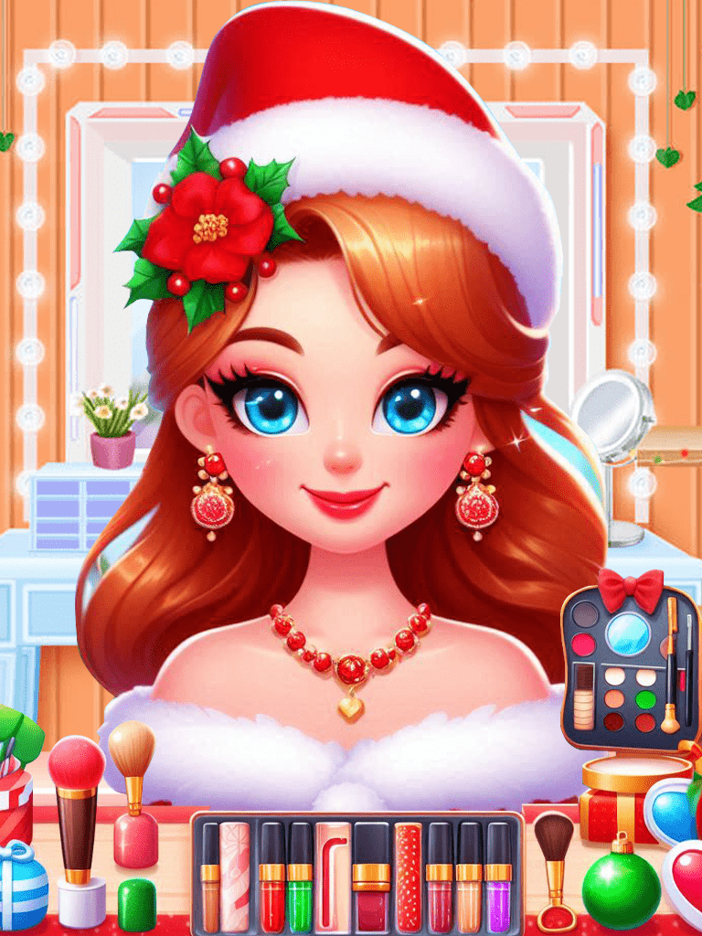 Christmas Dress Up Game For Girls - Christmas Games | Indus Appstore | Screenshot