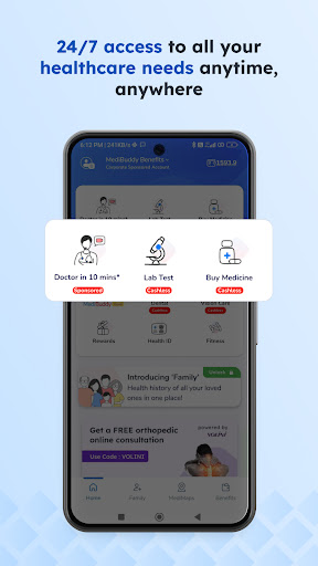 MediBuddy-Online Dr, Lab, Meds | Indus Appstore | Screenshot
