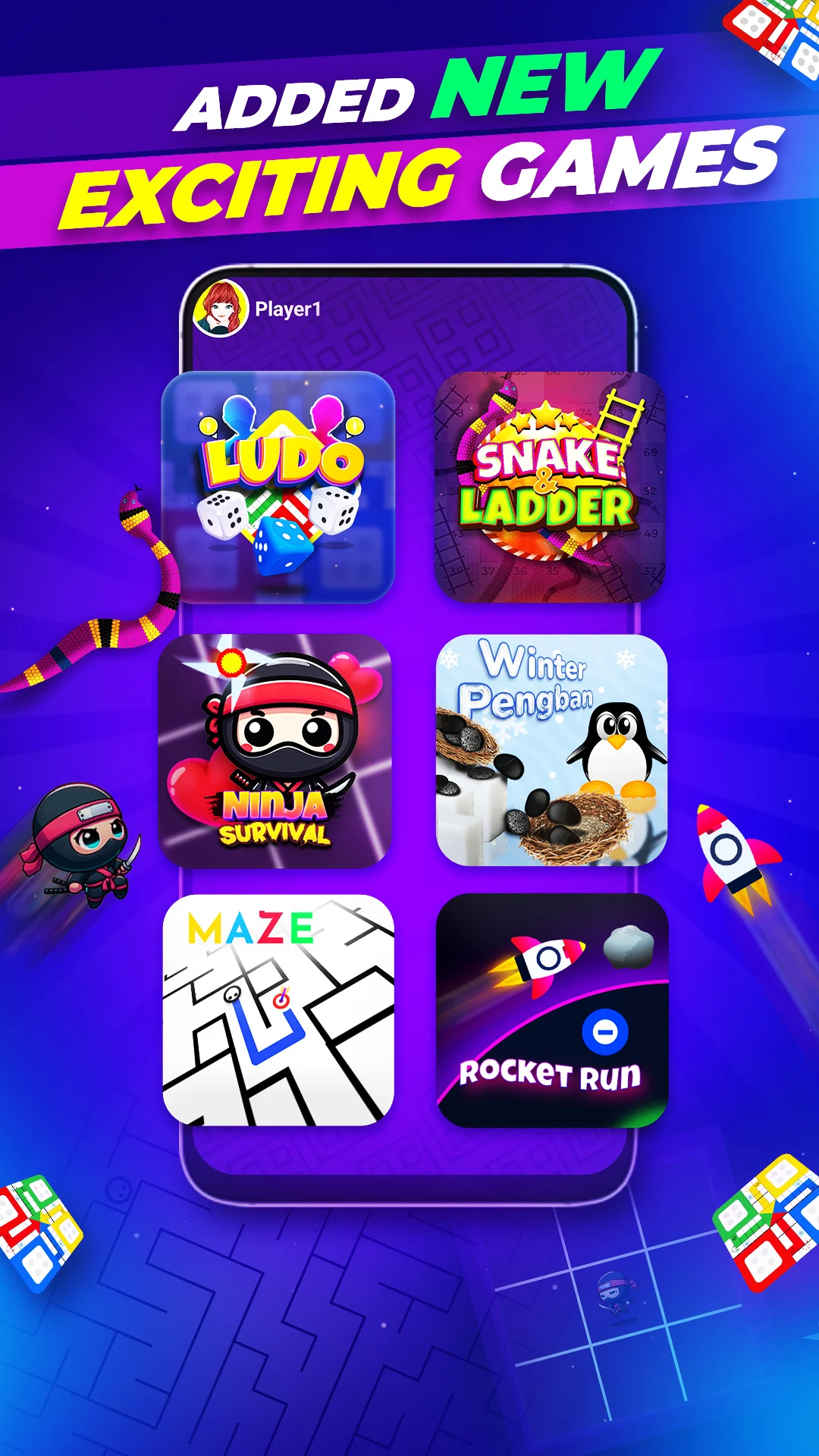 Ludo Punch & More Offline Games | Indus Appstore | Screenshot