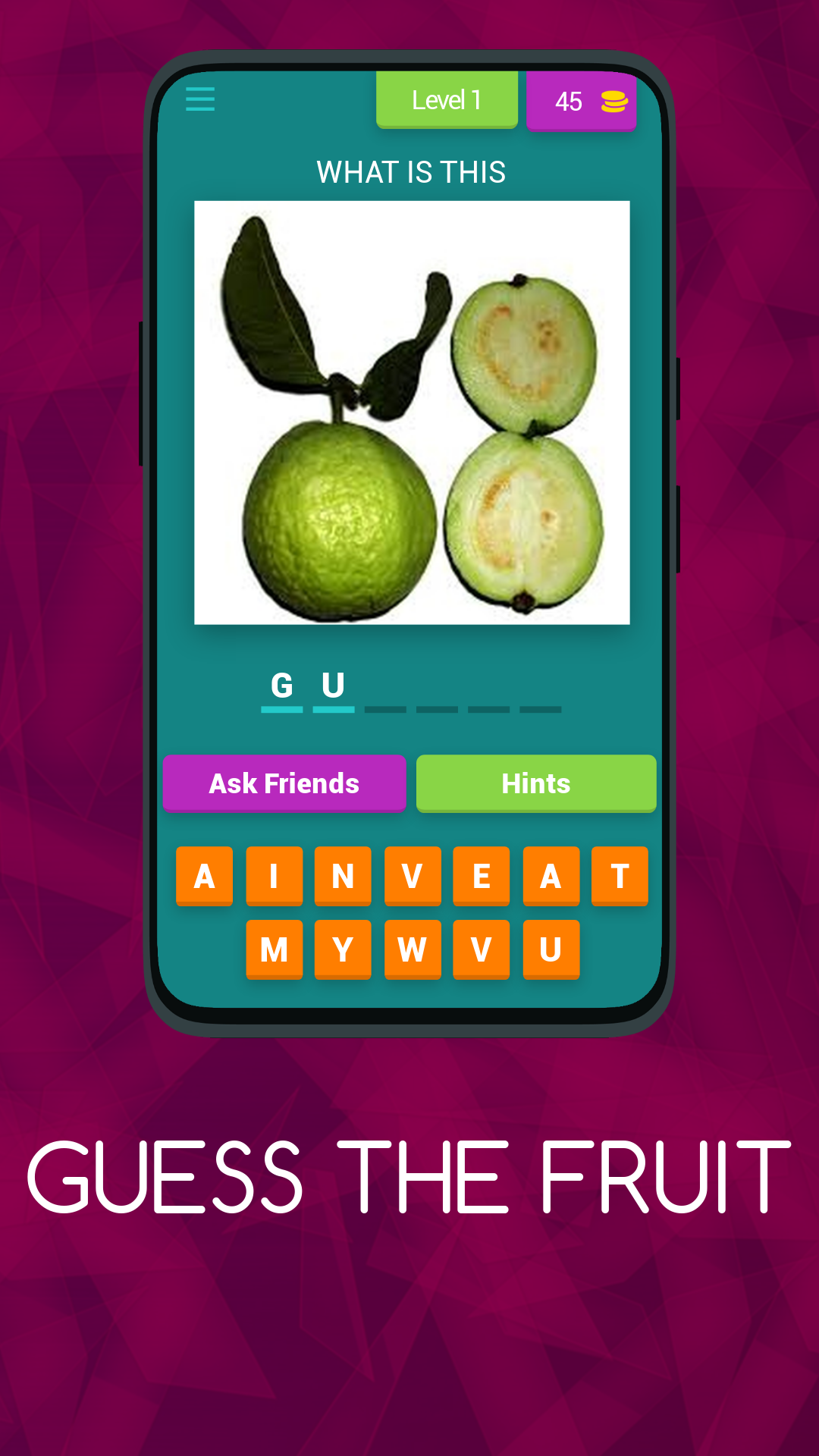 Fruit Trivia: Guess The Fruit Quiz | Indus Appstore | Screenshot