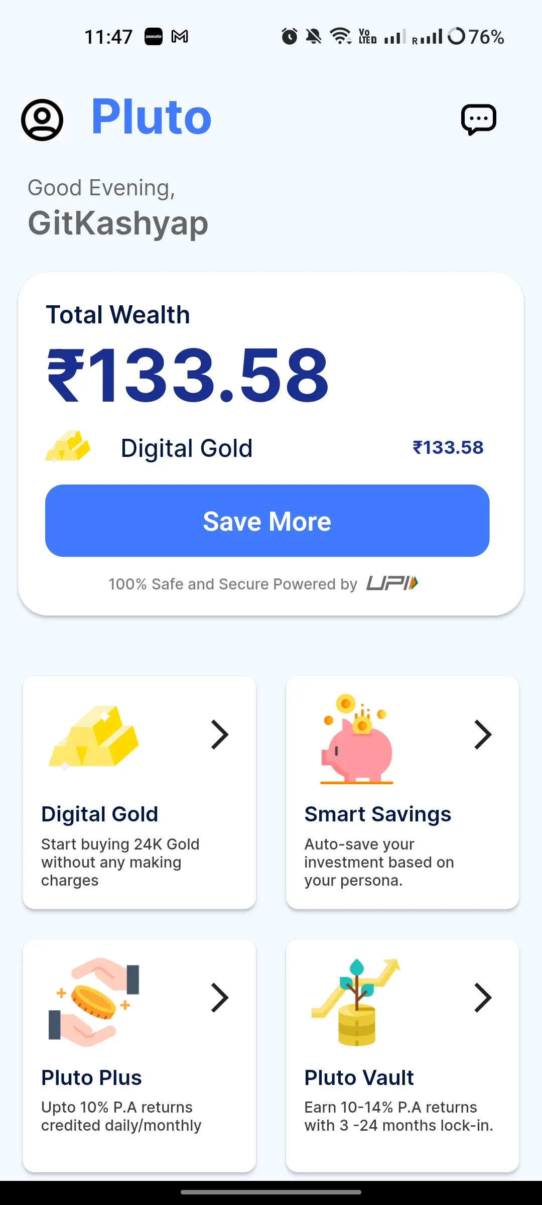 Pluto Money | Indus Appstore | Screenshot