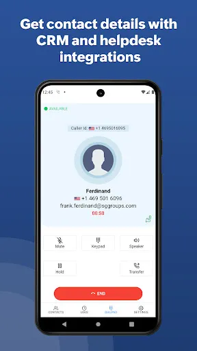 ZDialer by Zoho Voice | Indus Appstore | Screenshot