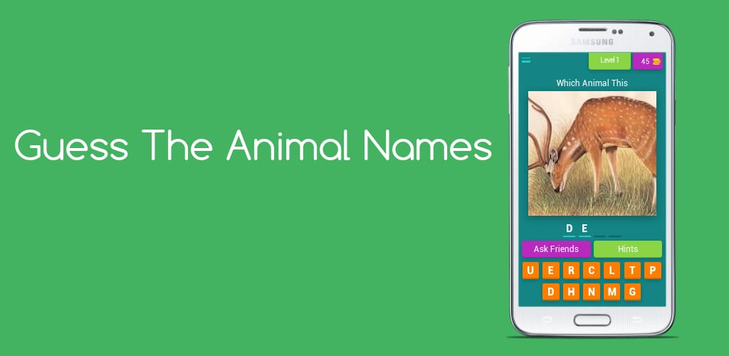 Guess The Animal Names | Indus Appstore | Screenshot