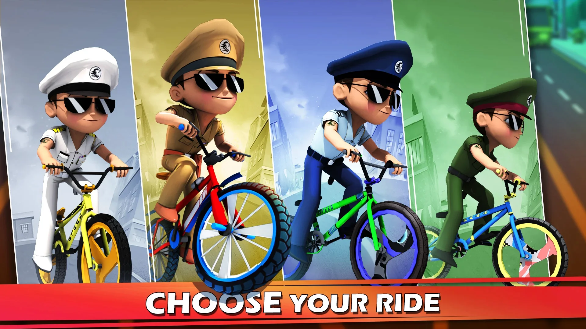 Little Singham Cycle Race | Indus Appstore | Screenshot